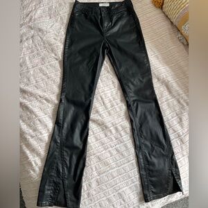 Free People Leather Pants